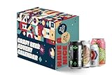 Bier Adventskalender Dose - Craft Beer Kalender mit 24 nationalen und internationalen Top Bieren (24x0,33l Dose inkl. 6 € Pfand), Bier Geschenk für Männer und Frauen, Biergeschenk, advent calendar