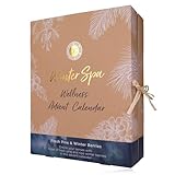 Accentra – Adventskalender Beauty 2024 mit 24 Wellness & Körperpflege Produkten – Pflege Adventskalender Frauen mit Bodylotion, Badesalz, Seife, Duschbombe Duftkerze uvm. – Weihnachtskalender Beauty