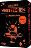 ZEIT Verbrechen – 24 spannende Kriminalfälle für den Advent: Perfektes Geschenk zum erfolgreichen Podcast für alle True-Crime-Fans. Adventskalender als kartendeck. Ab 16 Jahren