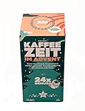 House for Coffee Premium Kaffee Adventskalender 'Deine Kaffee Zeit im Advent' mit 24 kleinen Einzelfiltern/Coffeebags in schöner Geschenkbox