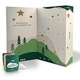 frihed. Sauna & Spa Wellness Adventskalender 2024 | mit 24 Wellness-Salzen als Saunasalz, Peelingsalz oder Badesalz | Premium Weihnachtskalender | Wohlbefinden & Entspannung | Made in Lüneburg