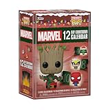 Funko Countdown​ Calendar: Marvel 12-Day - Marvel Comics - Adventskalender - 12 Tage der Überraschung - Vinyl-Minifigur Zum Sammelns - Mystery Box - Geschenkidee - Feiertage zu Weihnachten