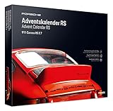 FRANZIS 55155 - Porsche 911 Carrera RS 2.7 Adventskalender, Metall Modellbausatz im Maßstab 1:24, inkl. Soundmodul und 52-seitigem Begleitbuch