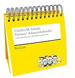 Peanuts’ Adventskalender. 24 Postkarten für die Weihnachtszeit: Adventskalender zum Aufstellen für Erwachsene | Mit Spiralbindung und 24 lustigen Peanuts-Comics auf heraustrennbaren Postkarten