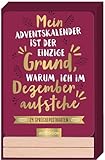 Mein Adventskalender ist der einzige Grund, warum ich im Dezember aufstehe: 24 Sprüchepostkarten