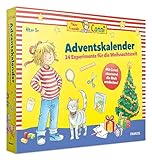 FRANZIS 67207 - Meine Freundin Conni Adventskalender, 24 altersgerechte Experimente für die Weihnachtszeit, für Kinder ab 5 Jahren