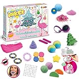 INKEE Bath & Beauty Adventskalender Kinder - Badespaß Spielzeug Adventskalender, Weihnachtskalender mit Badebomben, Badekugel, Badesalz & Haar-Accessoires