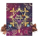 Monty Bojangles 2023 Adventskalender mit kakobestäubten Schokoladentrüffeln | 6 Geschmacksrichtungen| 235g