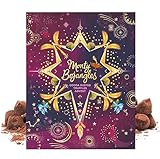 Monty Bojangles 2024 Adventskalender mit kakobestäubten Schokoladentrüffeln | 6 Geschmacksrichtungen| 235g