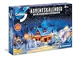 Galileo Wissenschaft Adventskalender 2024 - Weihnachtskalender mit kleinen Experimenten für Kinder ab 8 Jahren von Clementoni 59404