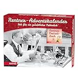 ROTH Rentner Adventskalender zum Frühstück 2023 mit 24 Leckereien und Buch für Frühstück und Genuss - früh am Morgen für Senioren in jedem Alter im Advent