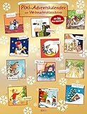 Pixi Adventskalender GOLD 2024: Adventskalender mit 24 Weihnachts-Klassikern als Pixi