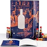 Whisky Adventskalender Probierset (24 x 20ml) * Tasting Set mit Whiskey aus 9 Ländern *