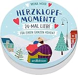 Adventskalender in der Dose. Herzklopfmomente: 24-mal Liebe für einen ganzen Advent | Schönes Geschenk für Romantik-Fans, mit 24 Liebesgeschichten