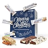 Energybody Protein Riegel Adventskalender 2024 / Weihnachtskalender mit 26 leckeren Protein- & Ausdauerriegeln/Supplements Adventskalender als Geschenkidee für Sportler