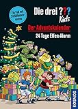 Die drei ??? Kids Adventskalenderbuch: 24 Tage Elfenalarm