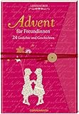 Briefbuch: Advent für Freundinnen - 24 Gedichte und Geschichten (Literarische Adventskalender)