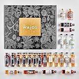 Wajos Adventskalender Alkohol: mit Whisky, Rum, Likör & Vodka, Spirituosen Adventskalender für Männer und Frauen