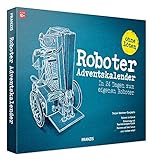 FRANZIS 67161 - Roboter Adventskalender - in 24 Tagen zum eigenen fahrbaren Roboter, ohne Löten, für Kinder ab 10 Jahren