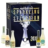 KALEA Sparkling Selection, Adventskalender mit 24 prickelnden Überraschungen, Prosecco, Frizzante, Spumante und Cocktails, 4800 ml