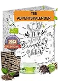 [ Boxiland ] Premium Tee Adventskalender 2023 in BIO-Qualität feinste Teesorten für die Adventszeit I Tee Weihnachtskalender 2023