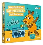 FRANZIS 67270 - Musikalischer Adventskalender mit der Maus, 24 Versuche für den Advent rund um das Thema Töne und Musik, für Kinder ab 7 Jahren