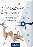 Nordlicht und Sternenzauber: 24 skandinavische Adventsgeschichten zum Aufschneiden | Adventskalender-Buch für Erwachsene