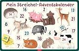 Mein Streichel-Adventskalender Tiere