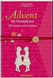 Briefbuch: Advent für Freundinnen - 24 Gedichte und Geschichten (Literarische Adventskalender)
