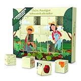 Saatgut Adventskalender Samen Adventskalender mit Gemüse Samen, Kräuter Samen und Blumen Samen Adventskalender Garten Garten Adventskalender Samen