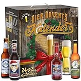 Kalea Adventskalender | Edition Deutschland | Bestückung 2024 | inkl. Verkostungsglas | 24x0,33l Bierspezialitäten aus deutschen Privatbrauereien | Geschenk zur Vorweihnachtszeit