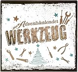 ADVENTSKALENDER WERKZEUG - Adventskalender für Heimwerker, 24 x eine neue Überraschung, inkl. Tasche