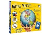 Meine Welt Adventskalender 2024 für Kinder, besuchen Sie 24 Länder und kommen Sie pünktlich zum Weihnachtstag zurück! Erkunden Sie verschiedene Kulturen und kreieren Sie Ihr originelles selbst gebaste