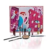 Maybelline New York 12-Tage-Make-up-Adventskalender, enthält 12 Produkte für Augen, Gesicht, Lippen und Nägel