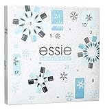 essie Adventskalender Nagellack 2019 Frauen - 24 hochwertige Überraschungen, moderne Nagellack-Farben, Pflege und Accessoires, limitierter Kalender