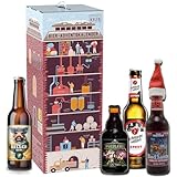 Kalea | Bier-Adventskalender | Edition Brauturm | Bestückung 2024| deutsche Bier-Spezialitäten | 24 x 0,33 l Flaschen | Geschenk zur Vorweihnachtszeit