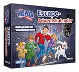 FRANZIS 67240 - TKKG Junior Escape-Adventskalender: Die Jagd nach den Weihnachtsganoven, 24 Rätsel für eine spannende Adventszeit