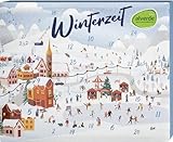 Alverde Naturkosmetik Adventskalender 2024 Frauen Beauty - Kosmetik Advent Kalender für Frau & Mädchen, 24 Geschenke Wert 90€, Pflege Weihnachtskalender