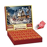 Puzzle-Adventskalender 2024 - Puzzle-Adventskalender 2024 | Adventskalender-Puzzle 2024 | 24 Teile Countdown-Kalender-Puzzle | Weihnachtspuzzles für Weihnachtsstrümpfe, Heimdekoration