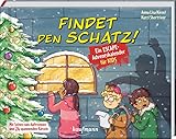 Findet den Schatz! - Ein Escape-Adventskalender für Kids: Mit Seiten zum Auftrennen und 24 spannenden Rätseln (Escape-Adventskalender für Kinder: Ein Abenteuer zu Weihnachten)