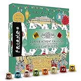 Friends Adventskalender für Weihnachten, mit Kapseln für Nespresso kompatibel