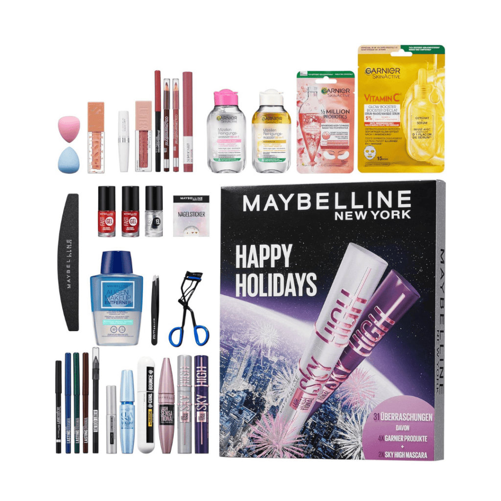 Maybelline New York Adventskalender 2025