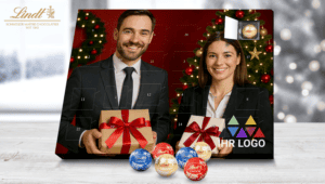 Adventskalender mit Logo