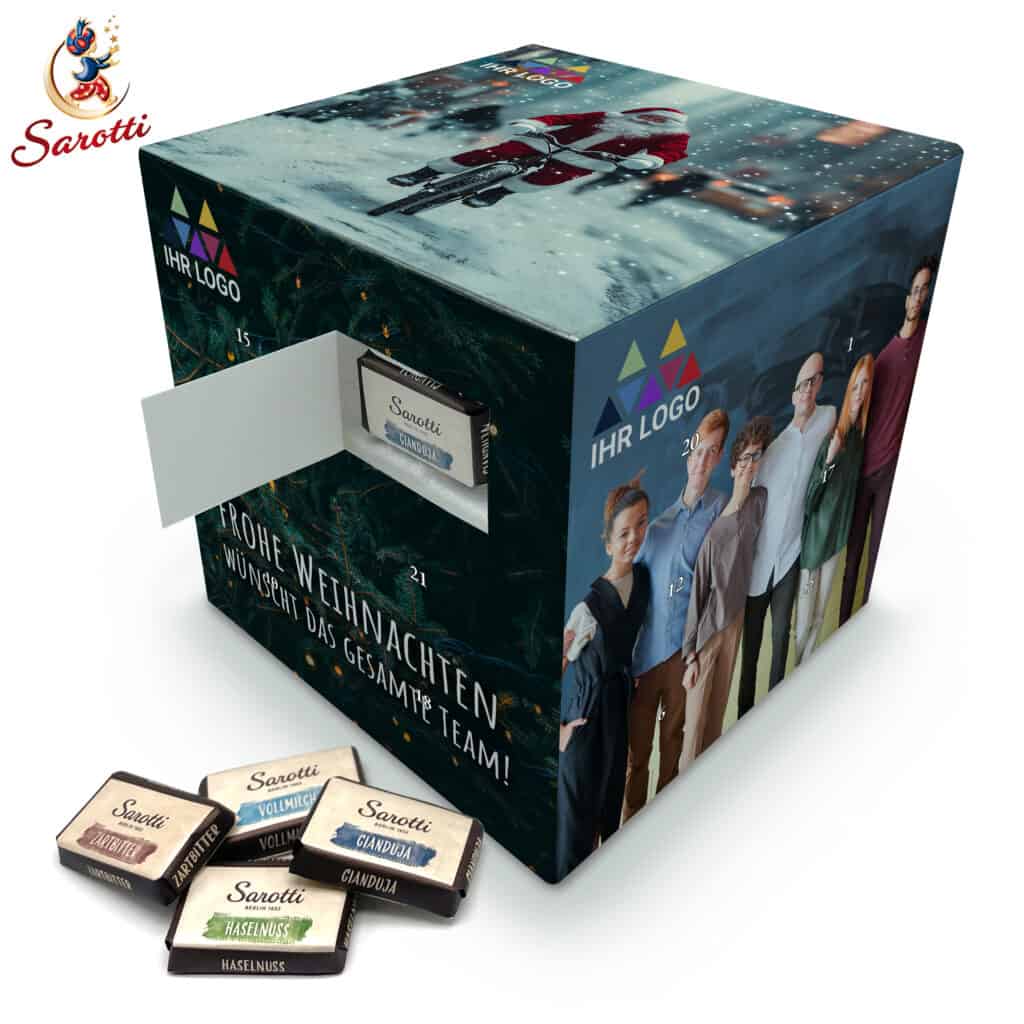 Würfel-Adventskalender