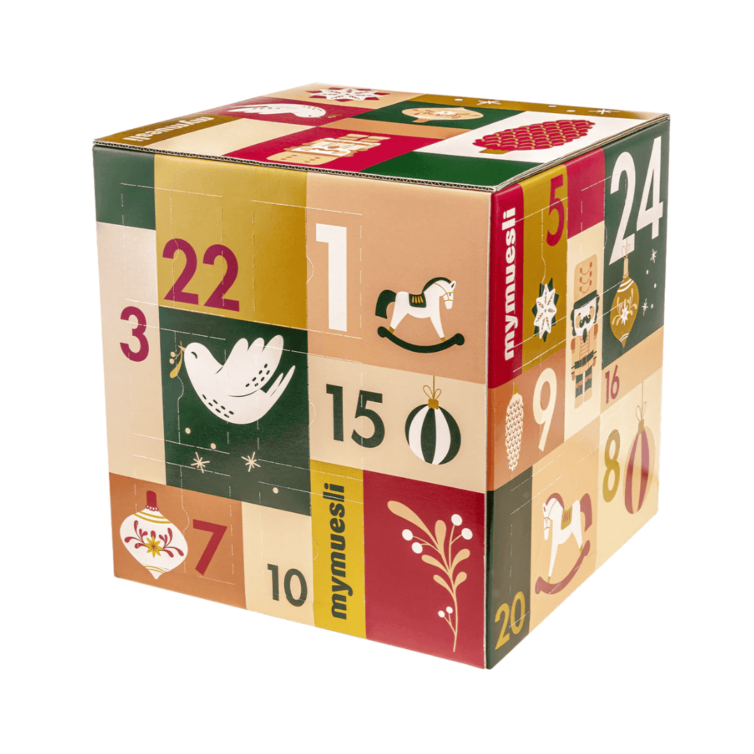 mymuesli Müsli & Porridge Adventskalender 2025
