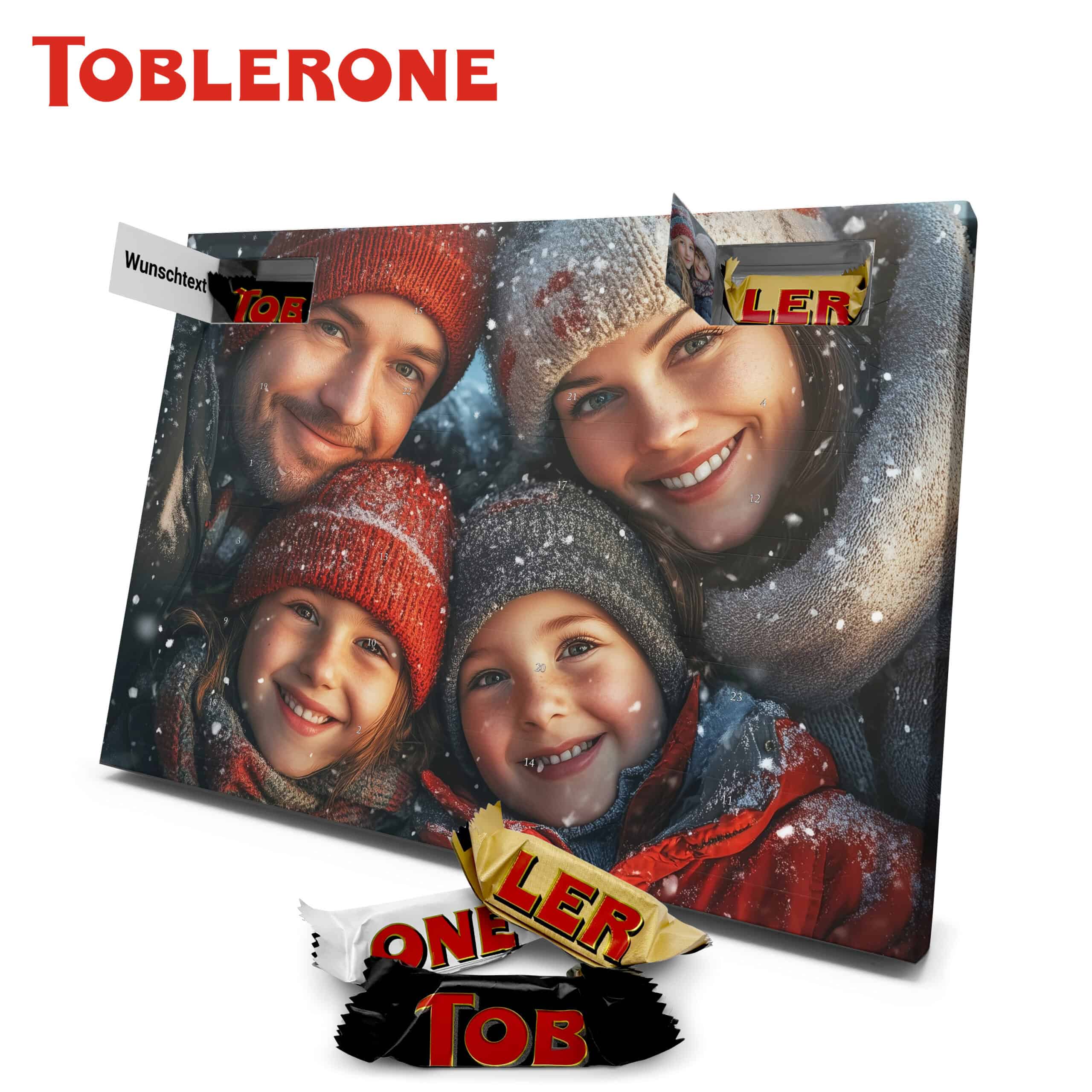 Toblerone-Adventskalender