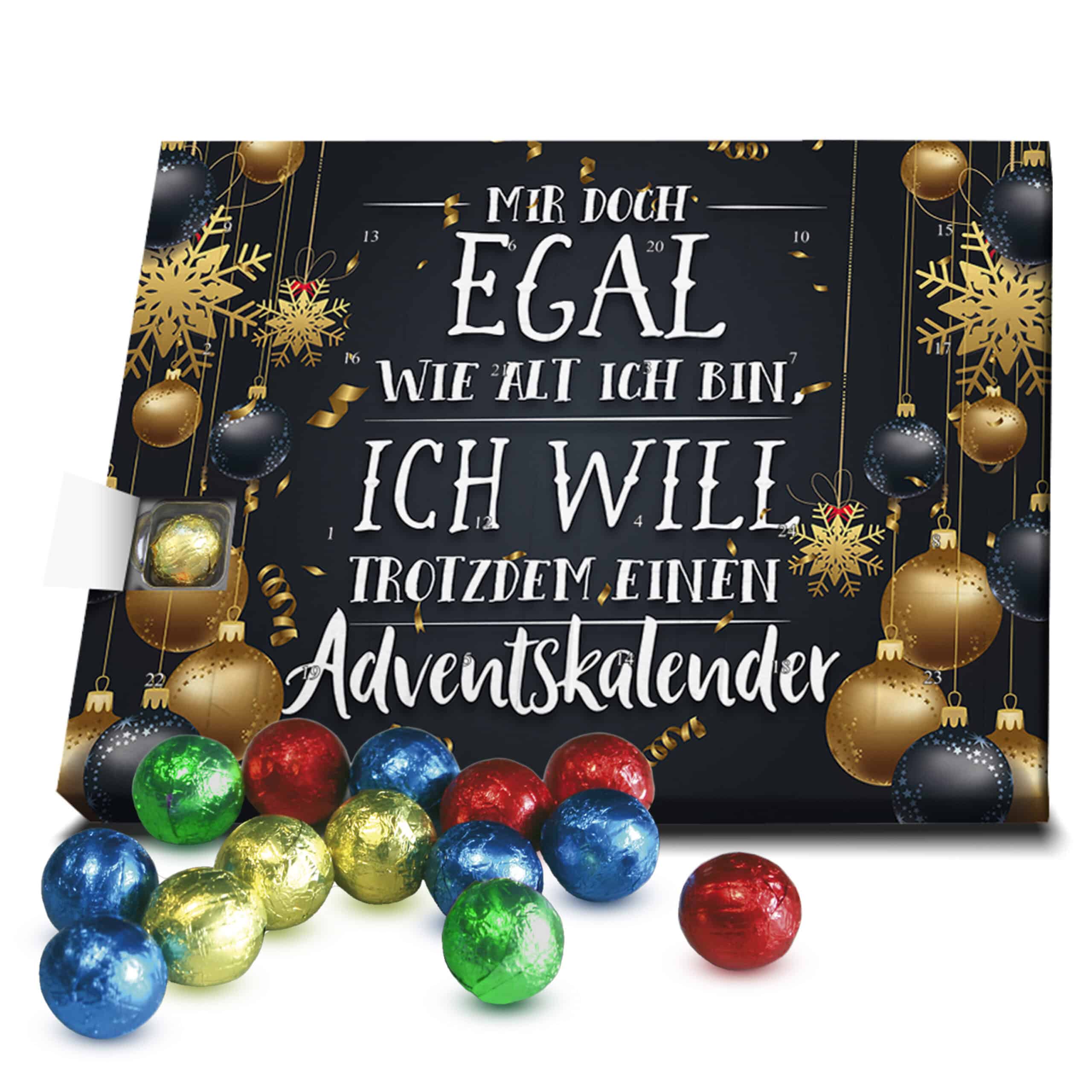 Adventskalender mit Spruch