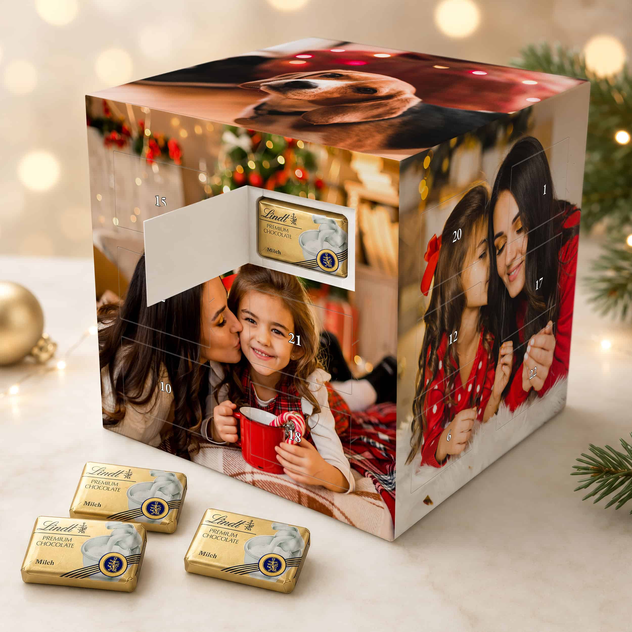 Lindt Würfel Adventskalender