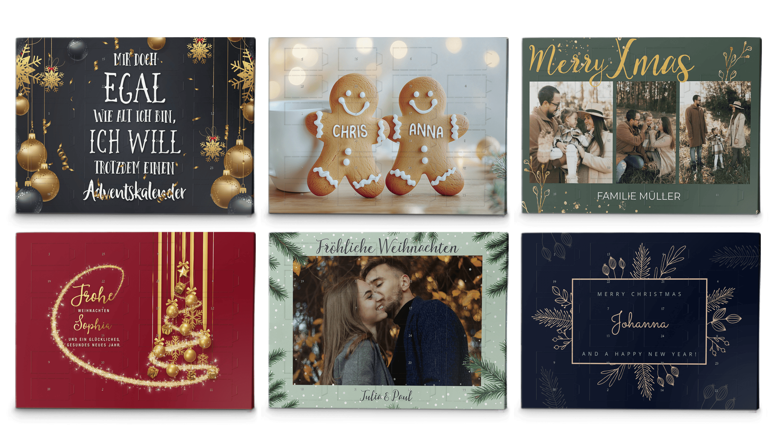 Adventskalender mit Name
